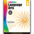 Spectrum Language Arts Workbook, Grade 4, Paperback 704591
